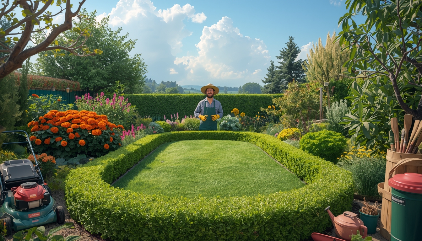 Complete garden maintenance and care